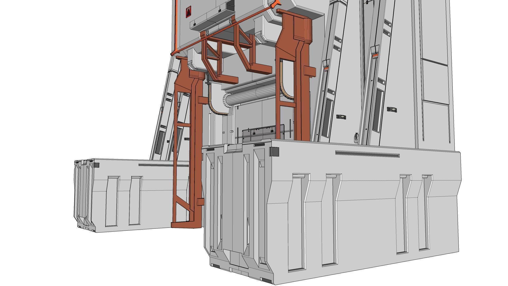 sci-fi Architectural element 11 3D model_23