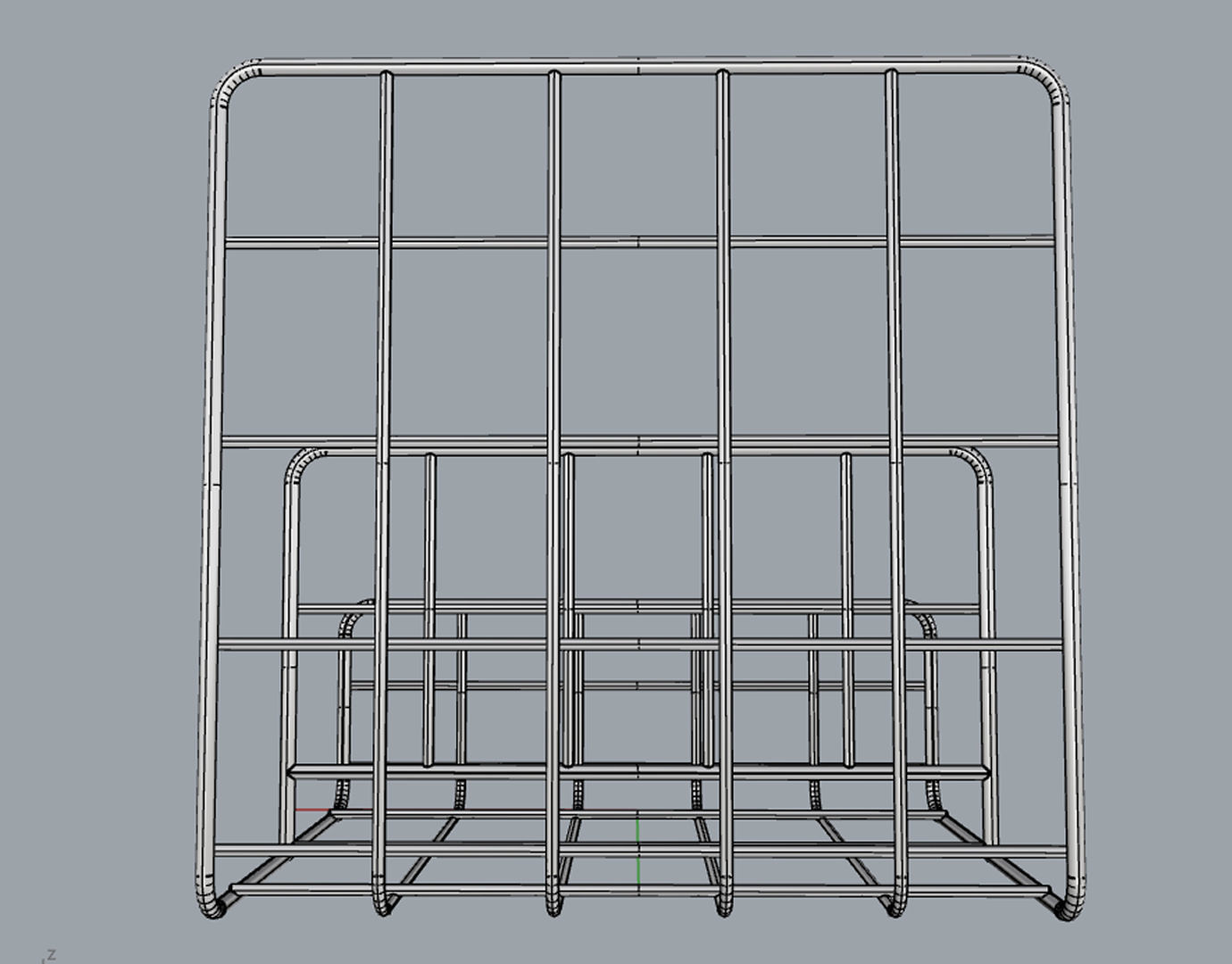 Grid Collection - Correspondence Holder 3D model_19