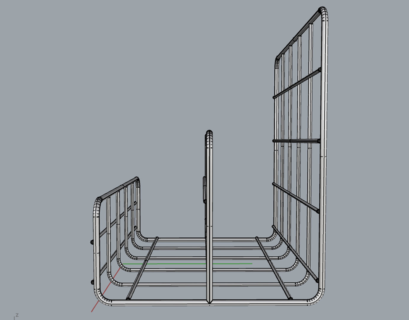 Grid Collection - Correspondence Holder 3D model_16