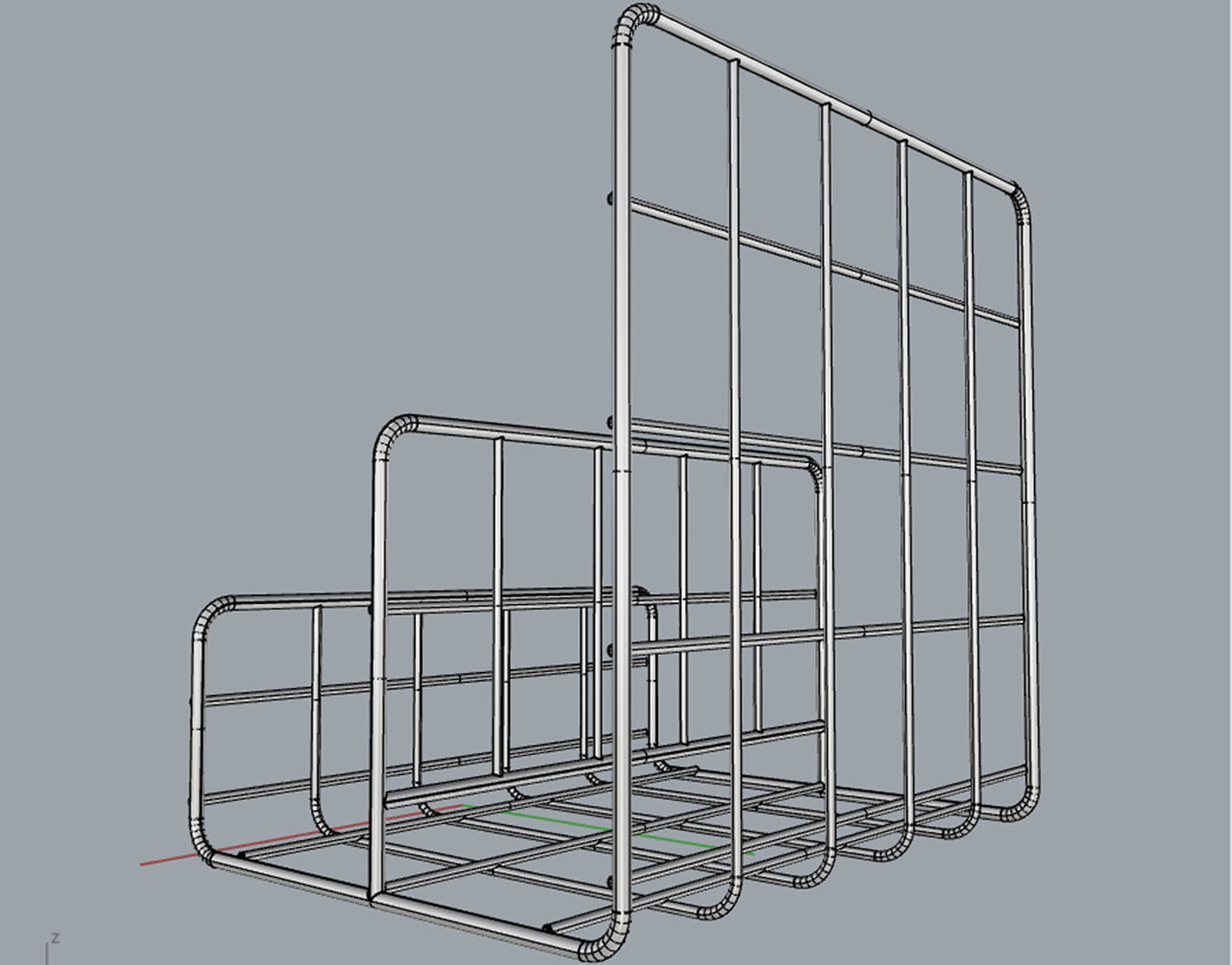 Grid Collection - Correspondence Holder 3D model_18