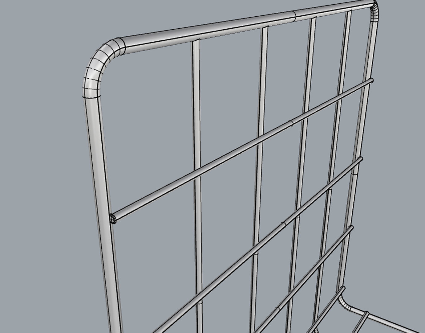 Grid Collection - Correspondence Holder 3D model_25