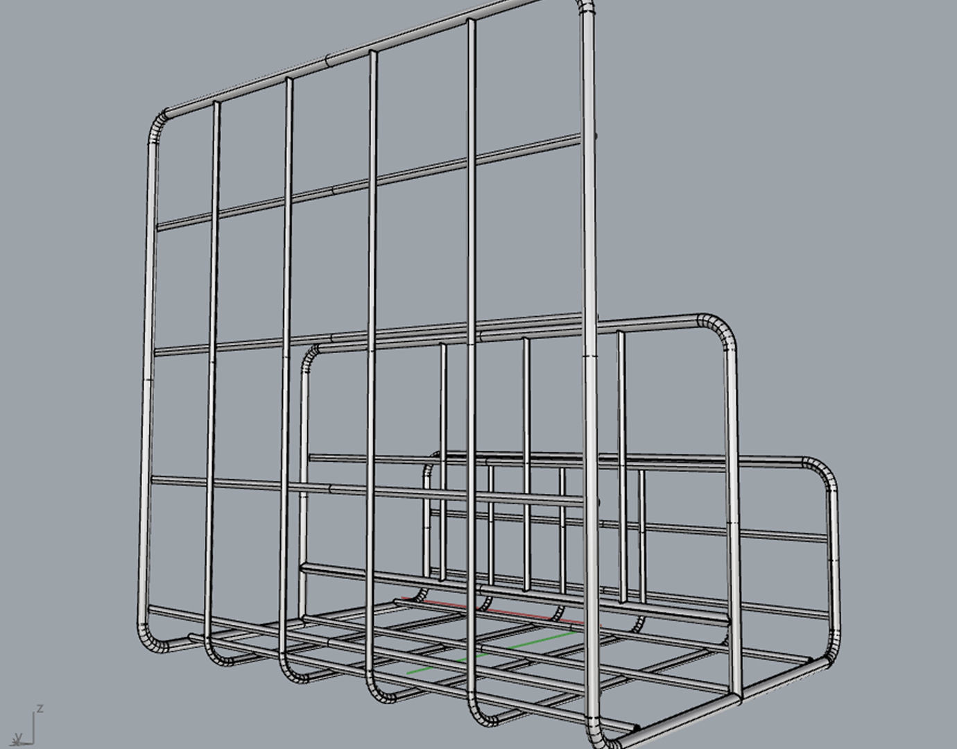 Grid Collection - Correspondence Holder 3D model_17