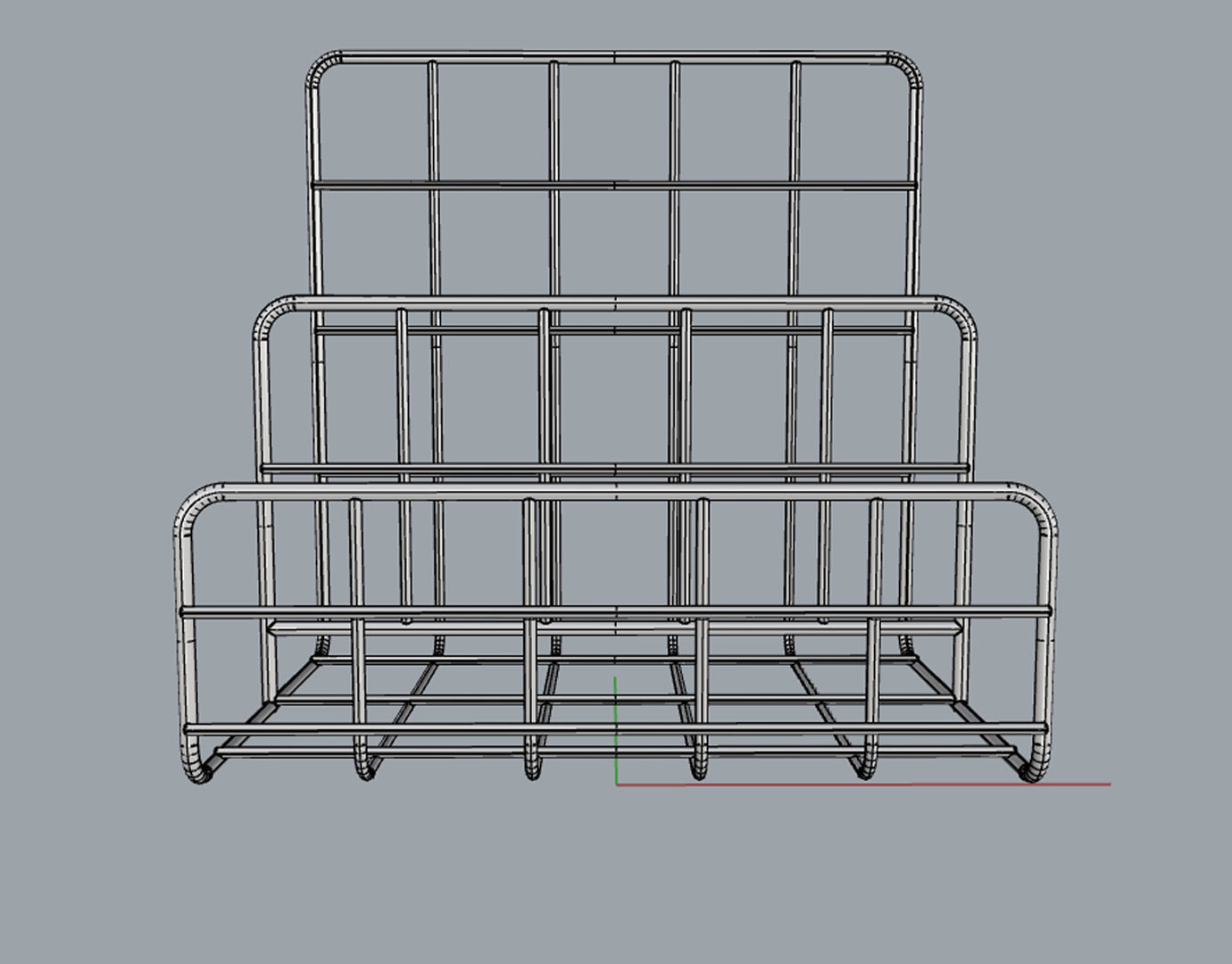 Grid Collection - Correspondence Holder 3D model_15