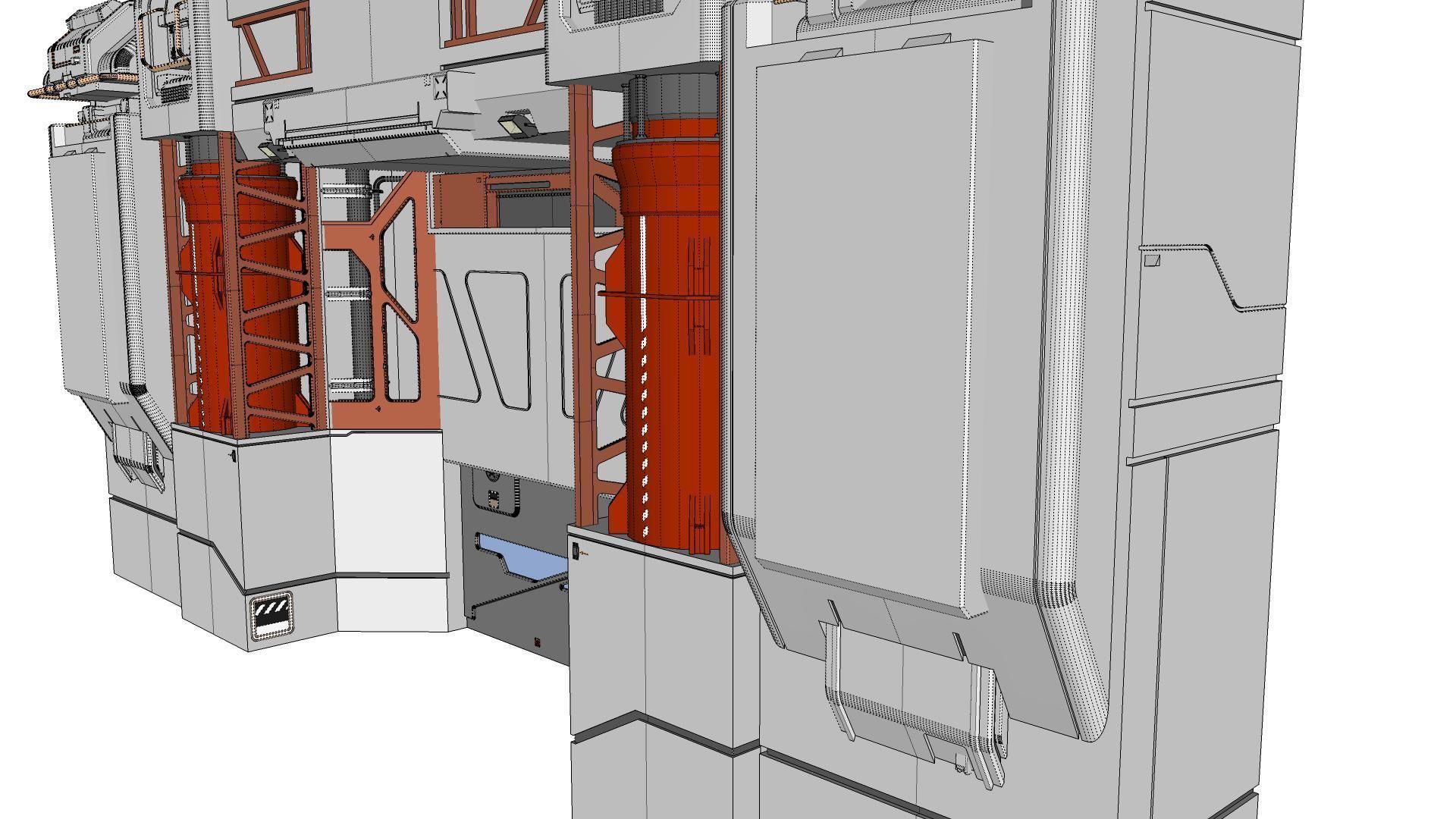 sci-fi Architectural element 12 3D model_24