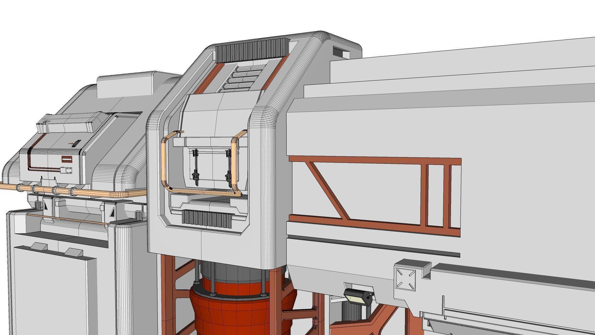 sci-fi Architectural element 12 3D model_28