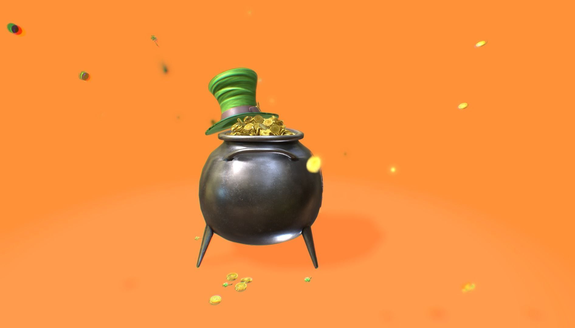 Saint Patricks Day 3D model_12