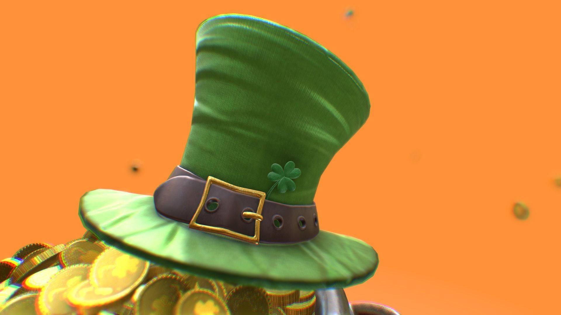 Saint Patricks Day 3D model_2