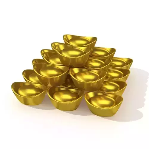 Gold Bar 3D model