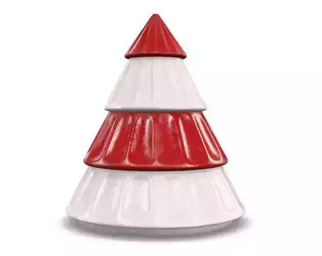 GLAZE CERAMIC TREE CRISTMANS 