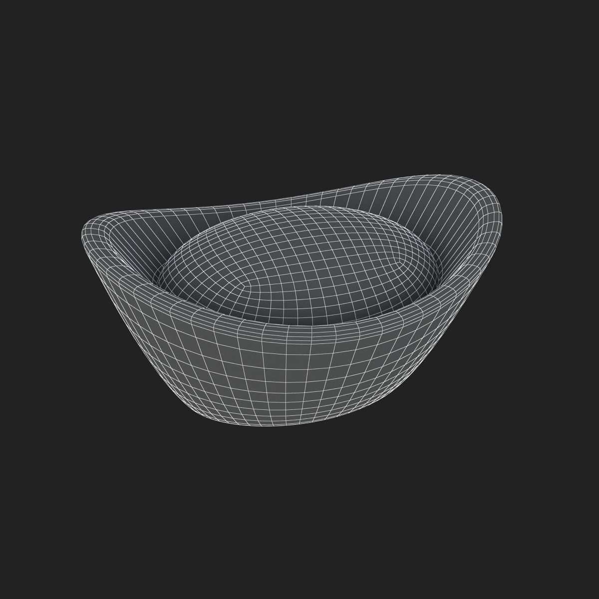 Silver Bar 3D model_10