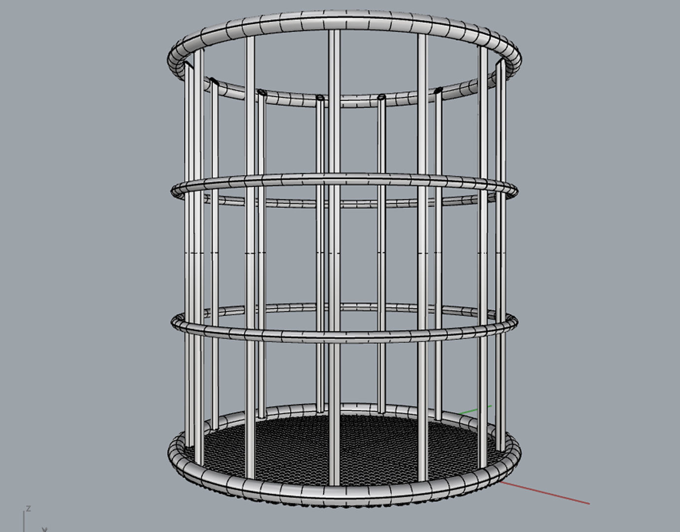 Grid Collection - Pencil Holder 3D model_14