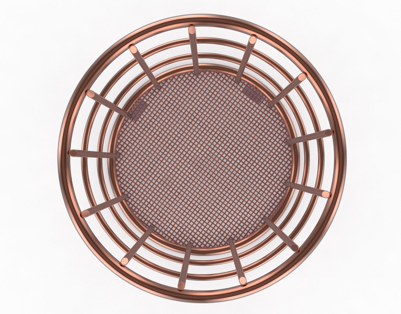 Grid Collection - Pencil Holder 3D model_6