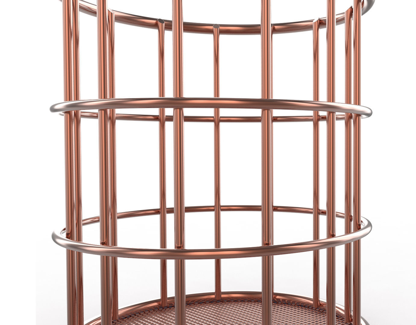 Grid Collection - Pencil Holder 3D model_3
