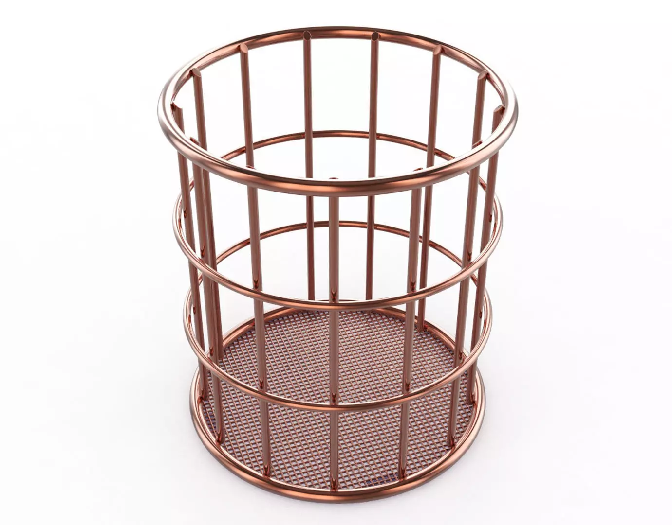 Grid Collection - Pencil Holder 3D model_0