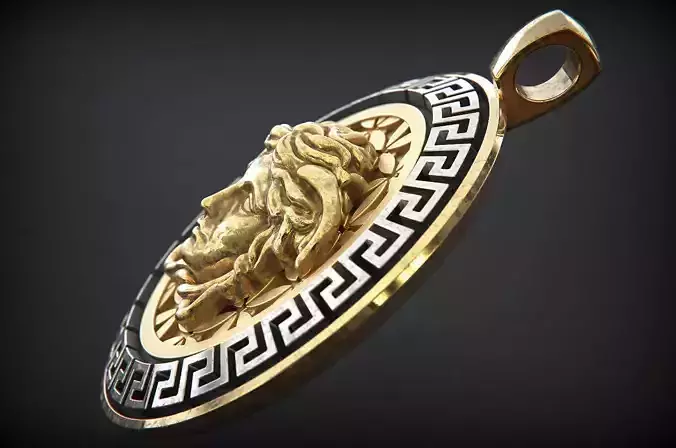 Medusa pendant M 3D print model