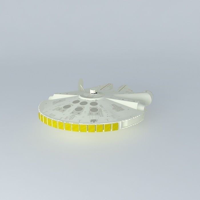 Star Wars Millennium/Millenium  Falcon Free 3D model_1