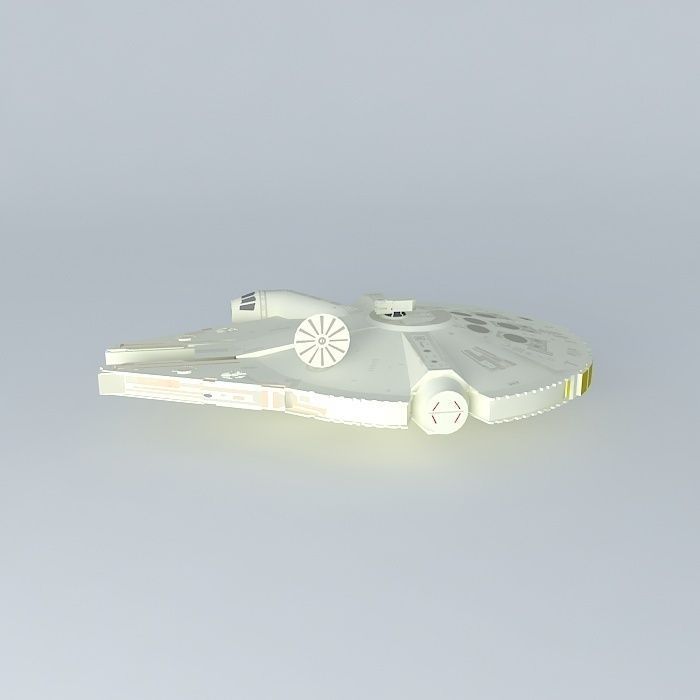Star Wars Millennium/Millenium  Falcon Free 3D model_2