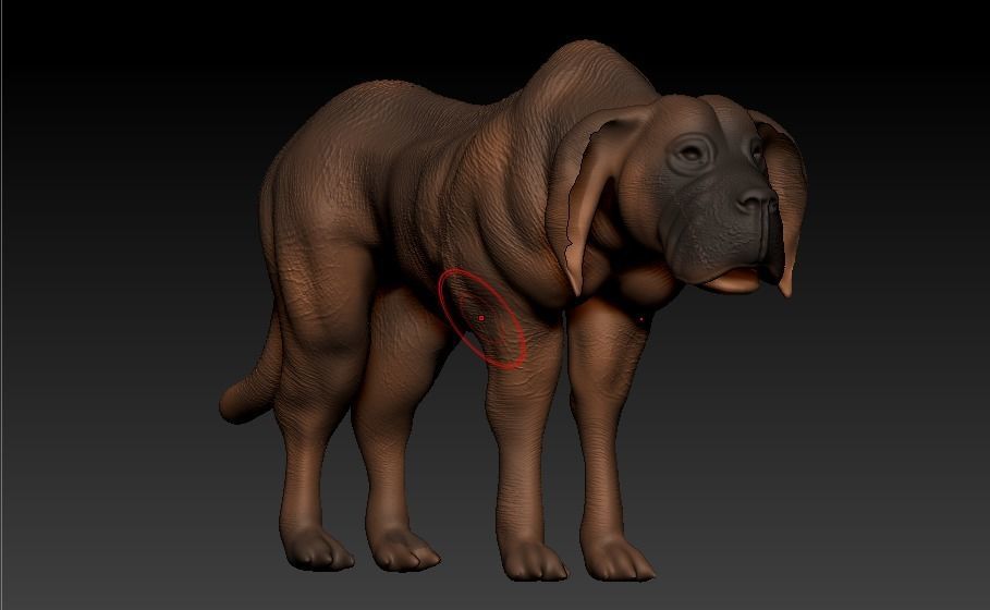 GREAT DANE 3D model_4