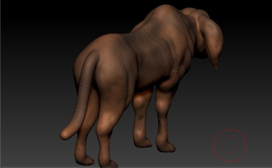 GREAT DANE 3D model_3