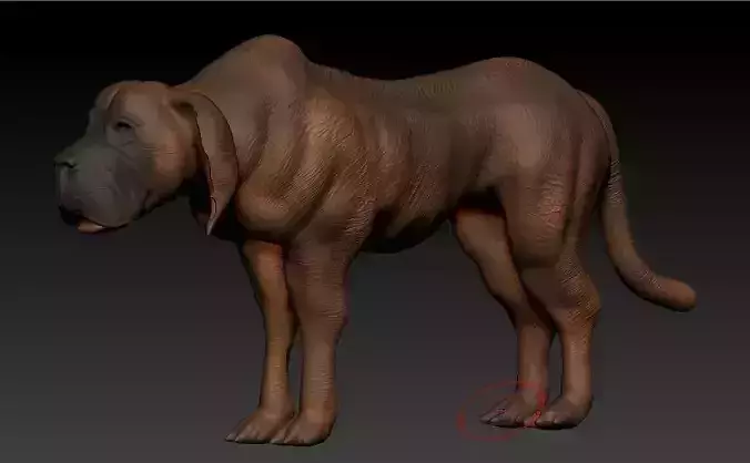 GREAT DANE 3D model