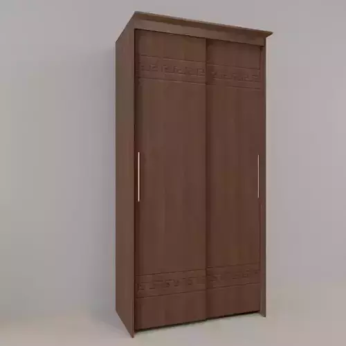 Wardrobe with shelves and drawers