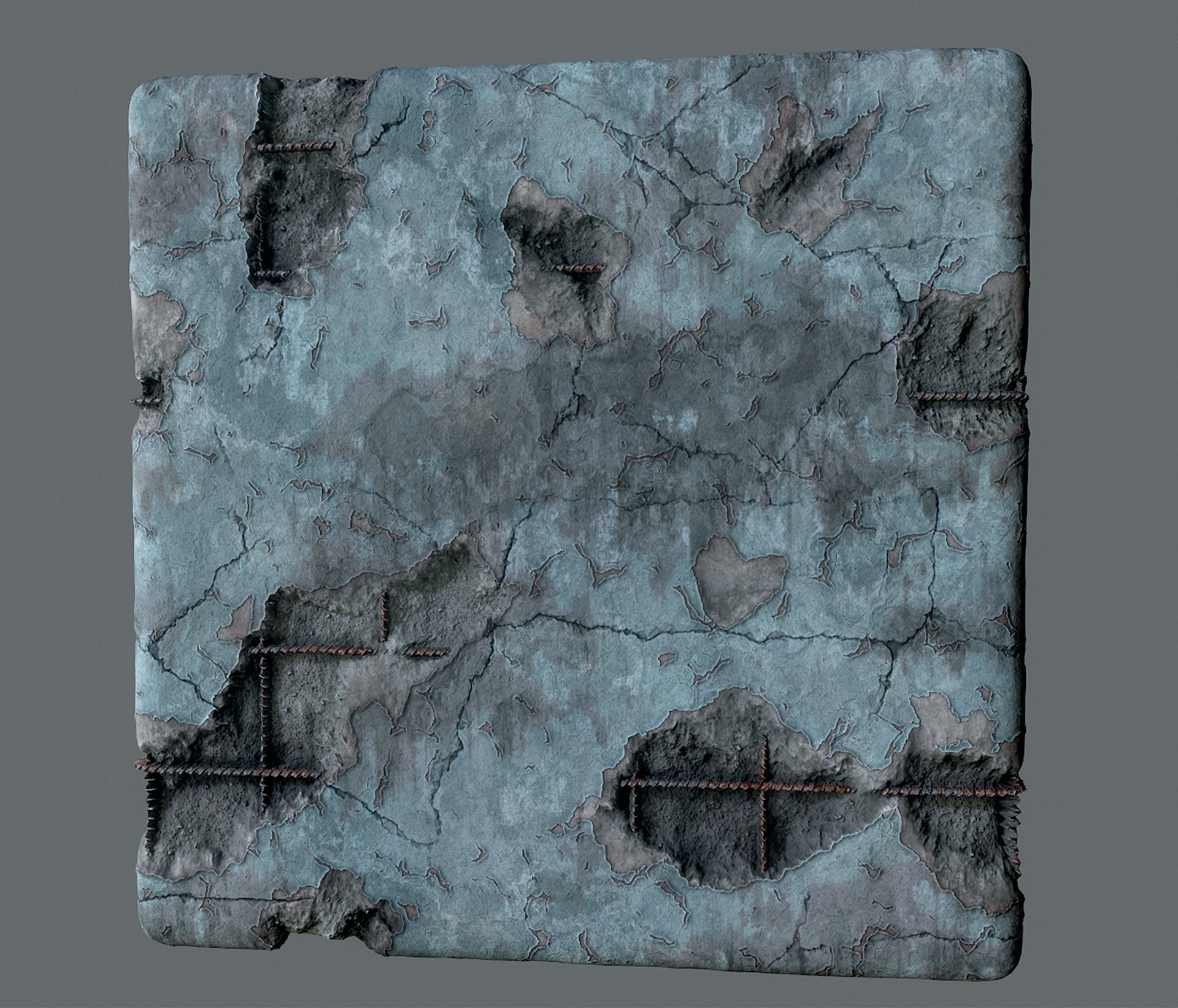 Painted Concrete Material Texture_1