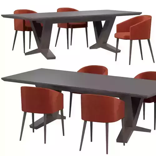 Jesse Jaia armchair Bridge table