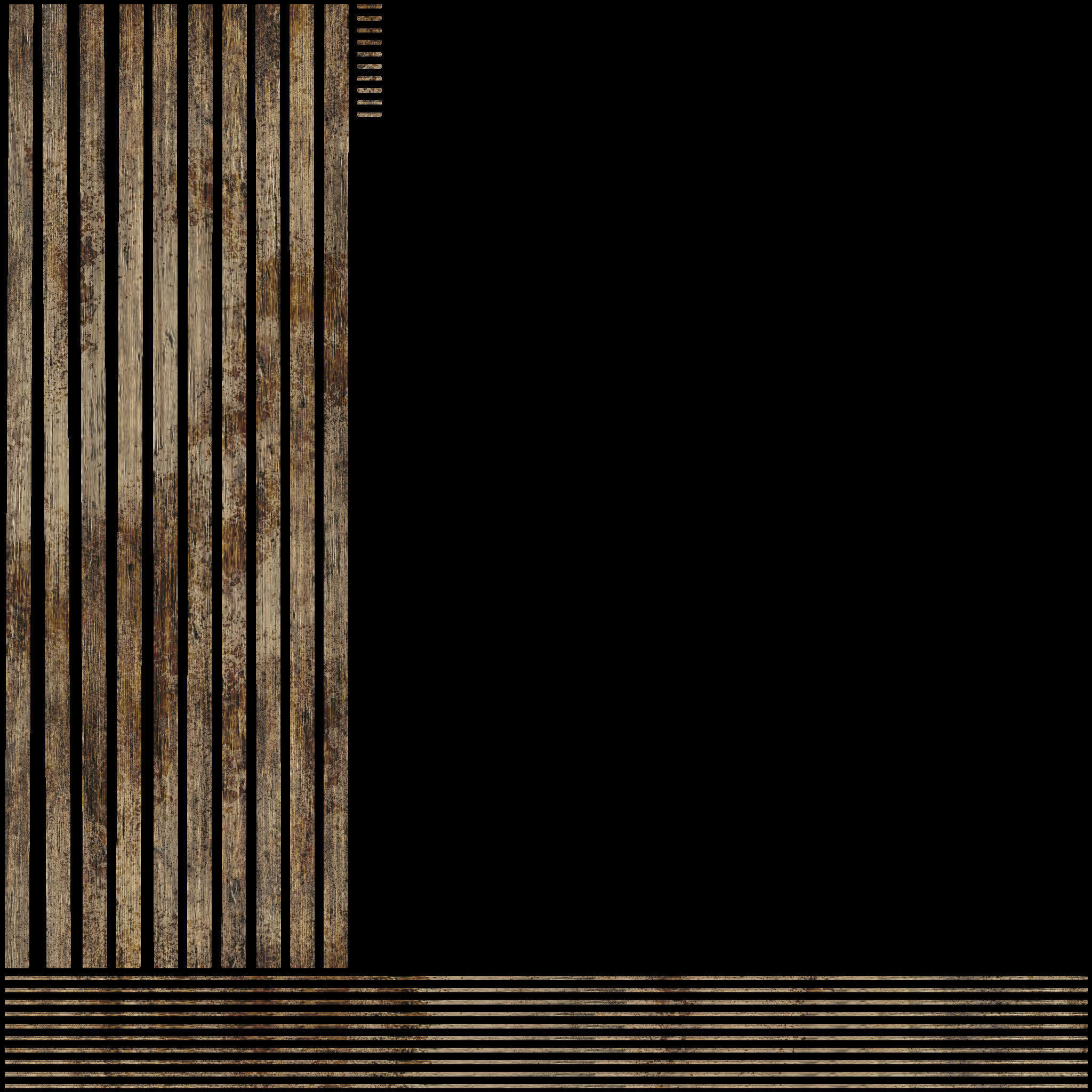 Old Barn Low-poly 3D model_28