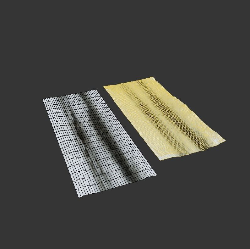 Snow road 3D model_7