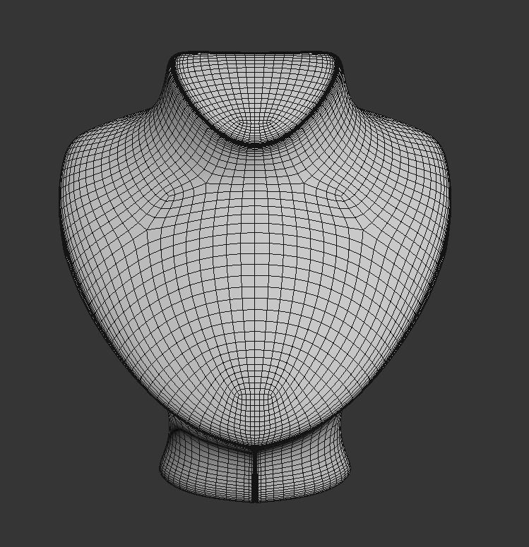 Jewelry Mannequins 3D model_12