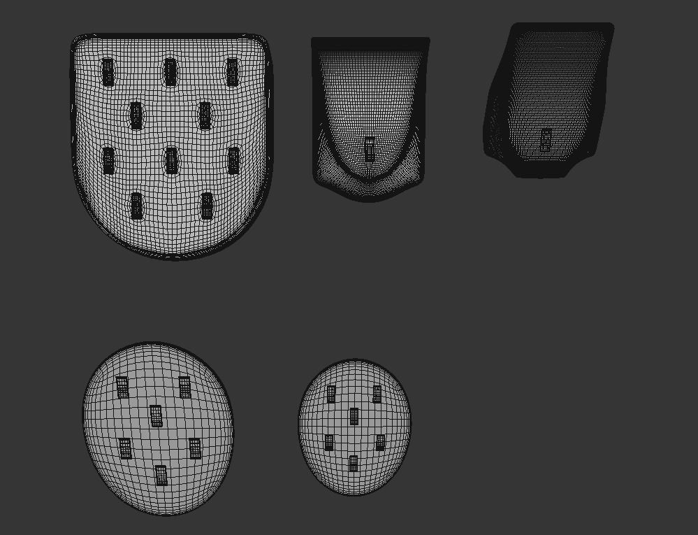 Jewelry Mannequins 3D model_29