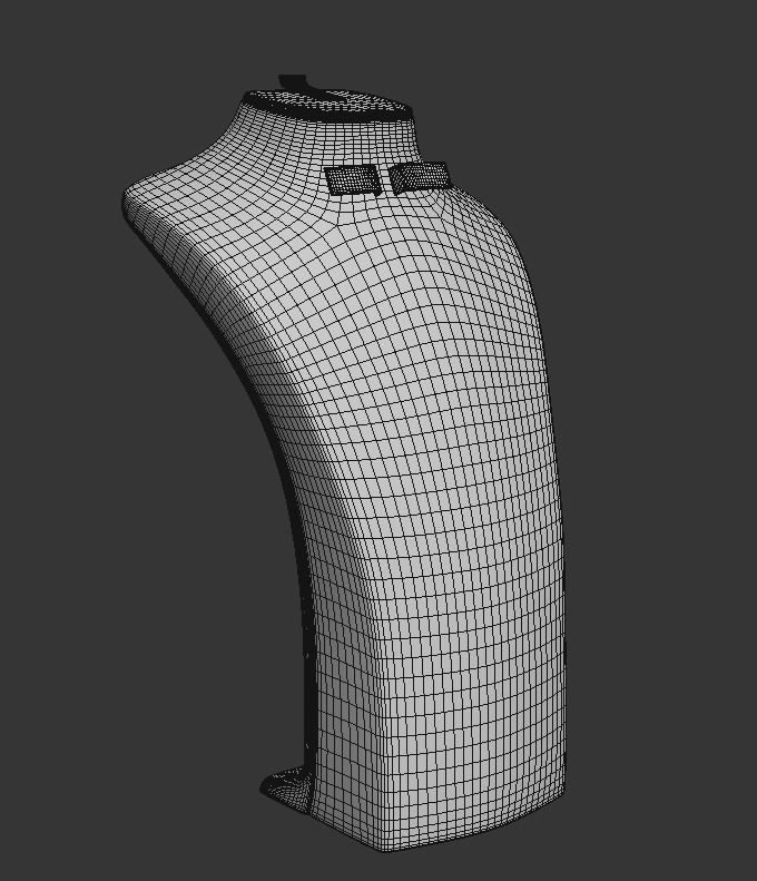 Jewelry Mannequins 3D model_26