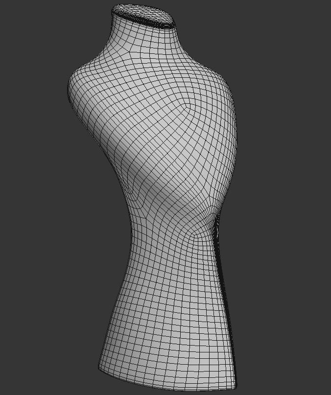 Jewelry Mannequins 3D model_8