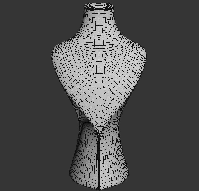 Jewelry Mannequins 3D model_9