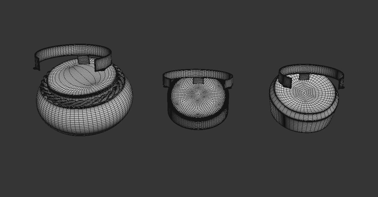 Jewelry Mannequins 3D model_28