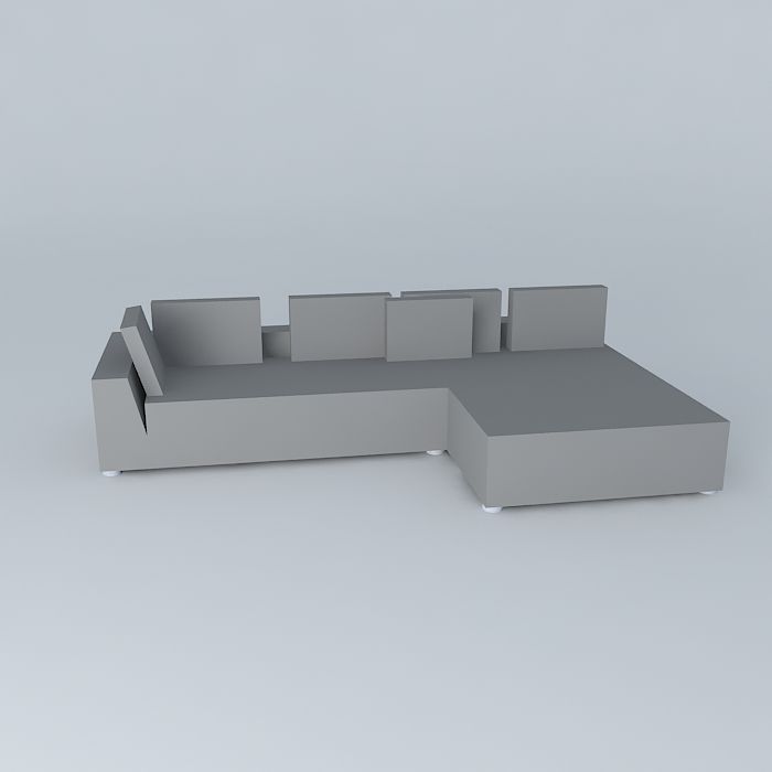 Mazzioti 2pc Configuration - Decorum 360 Free 3D model_2