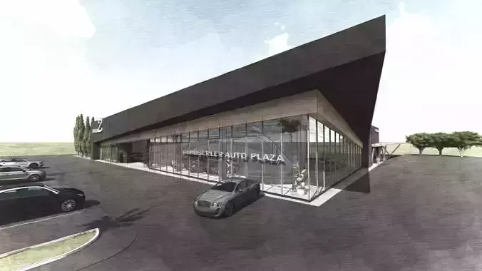 Modern build and Car Service - Sales 