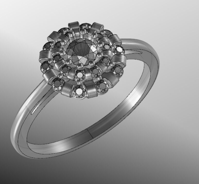 Ring od 16 3D print model_18