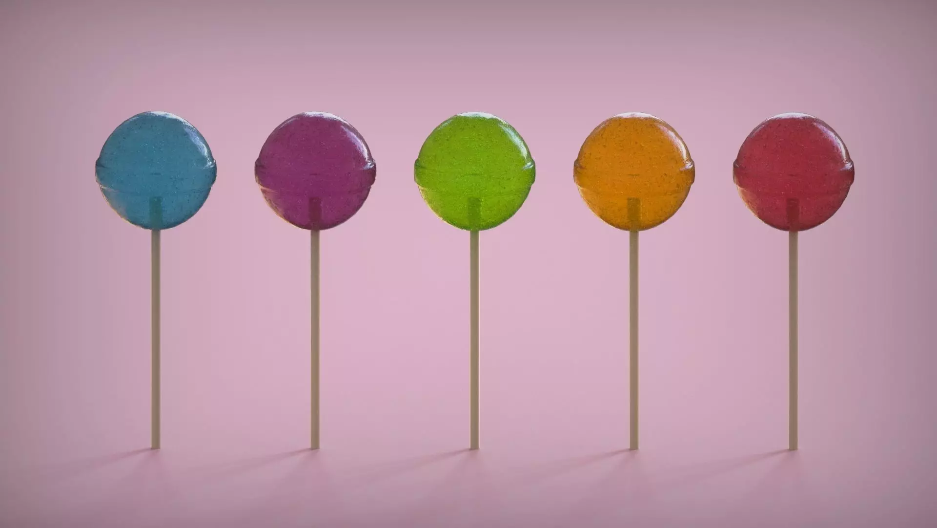 Lollipop candy FREE Free low-poly 3D model