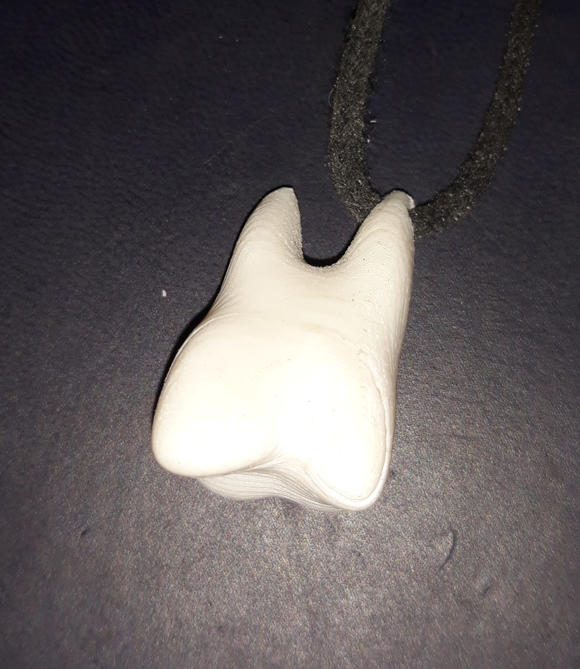 Tooth Necklace 3D print model_1