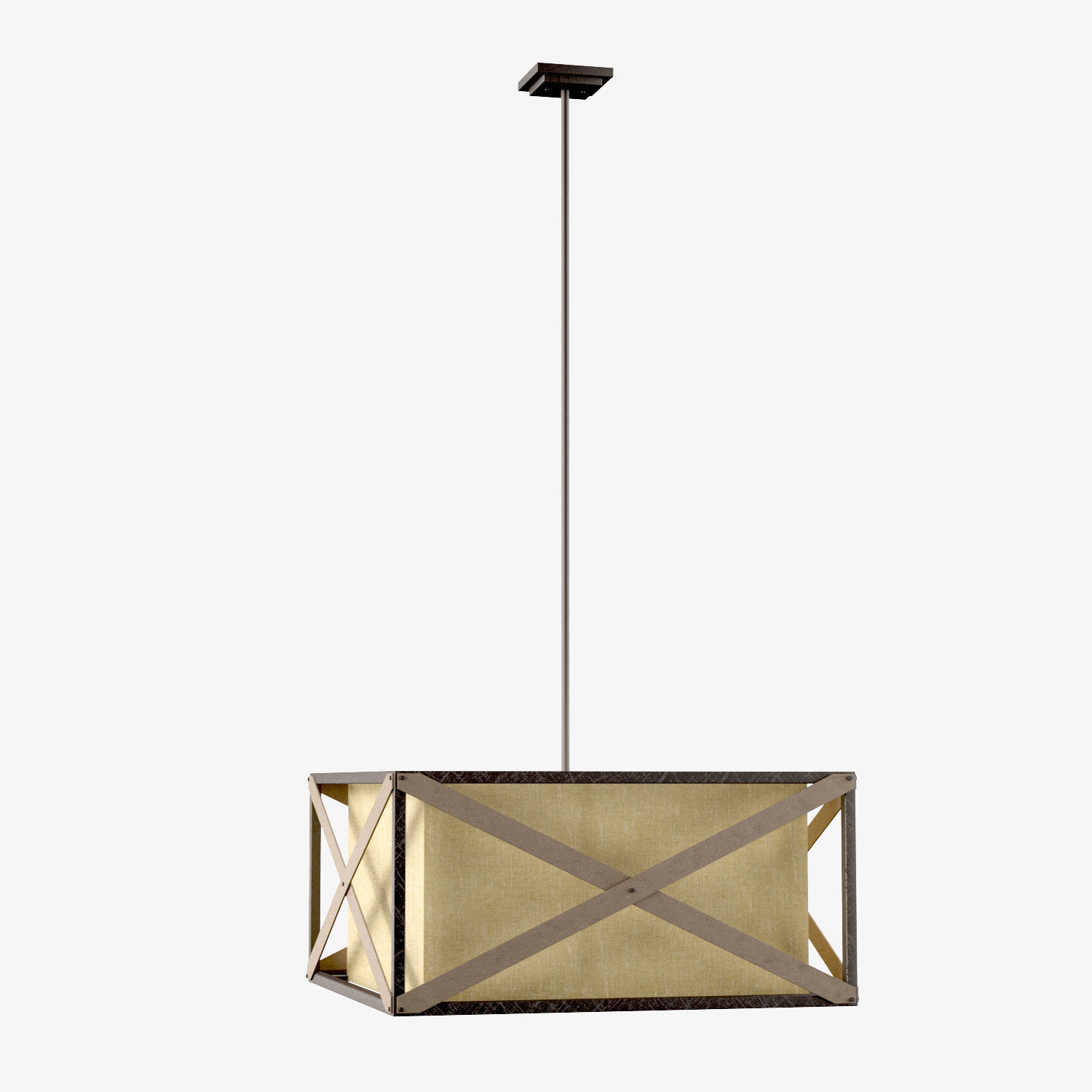 Cahoon chandelier ceiling ligh 43776AVI Anvil Iron 3D model_1