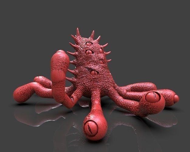 Octopus From Outer Space 3D print model