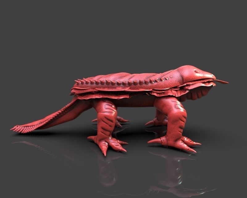 Baguesaur Sculpture 3D print model_6