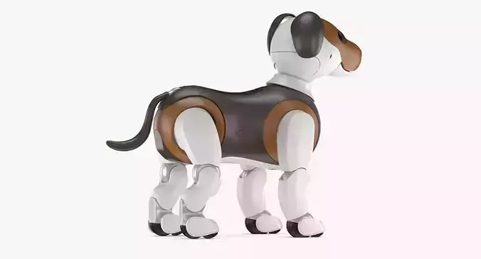 Sony Aibo Choco 3D model