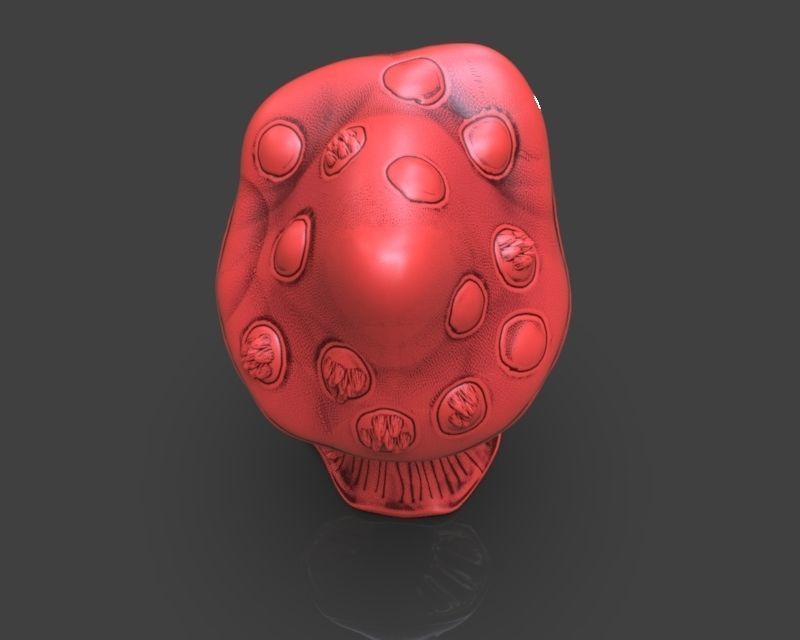 Evil Mushroom 3D print model_14