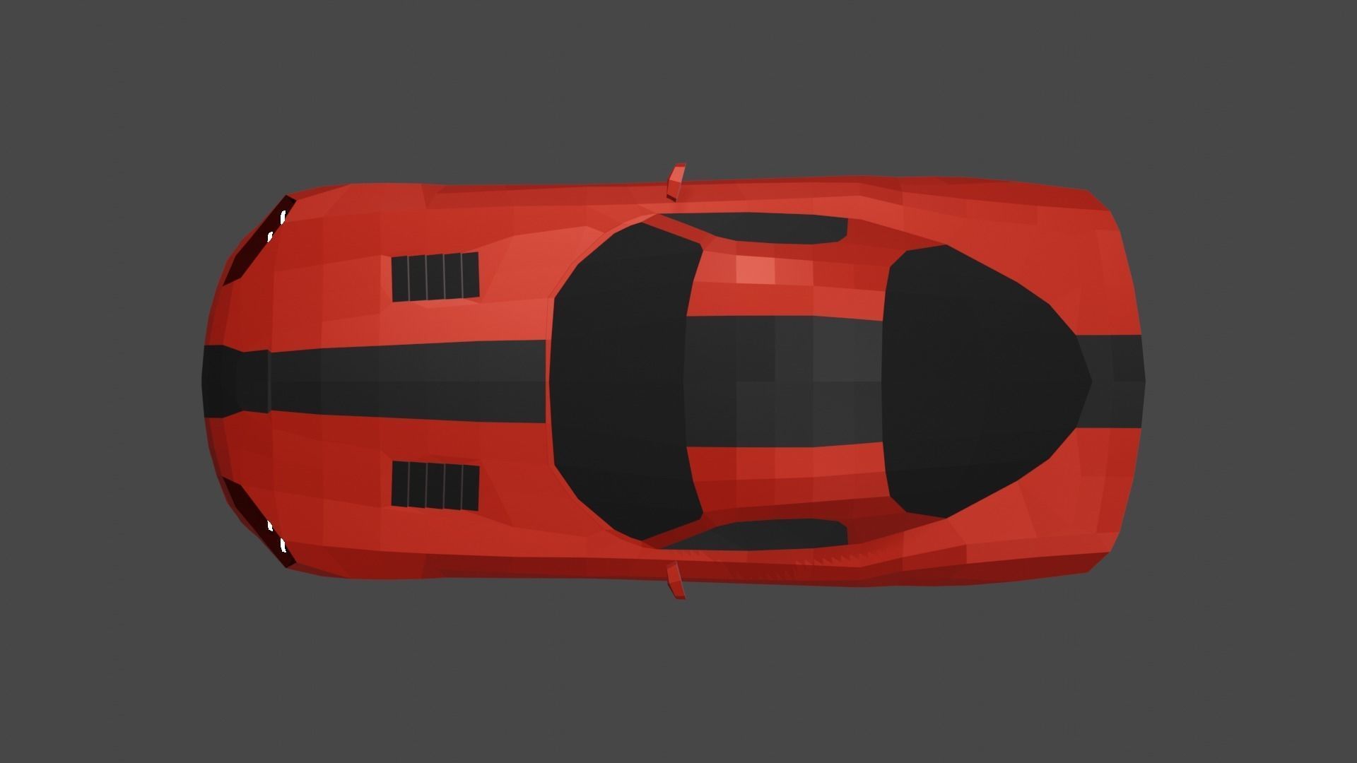 Dodge Viper SRT10 Low-poly 3D model_8