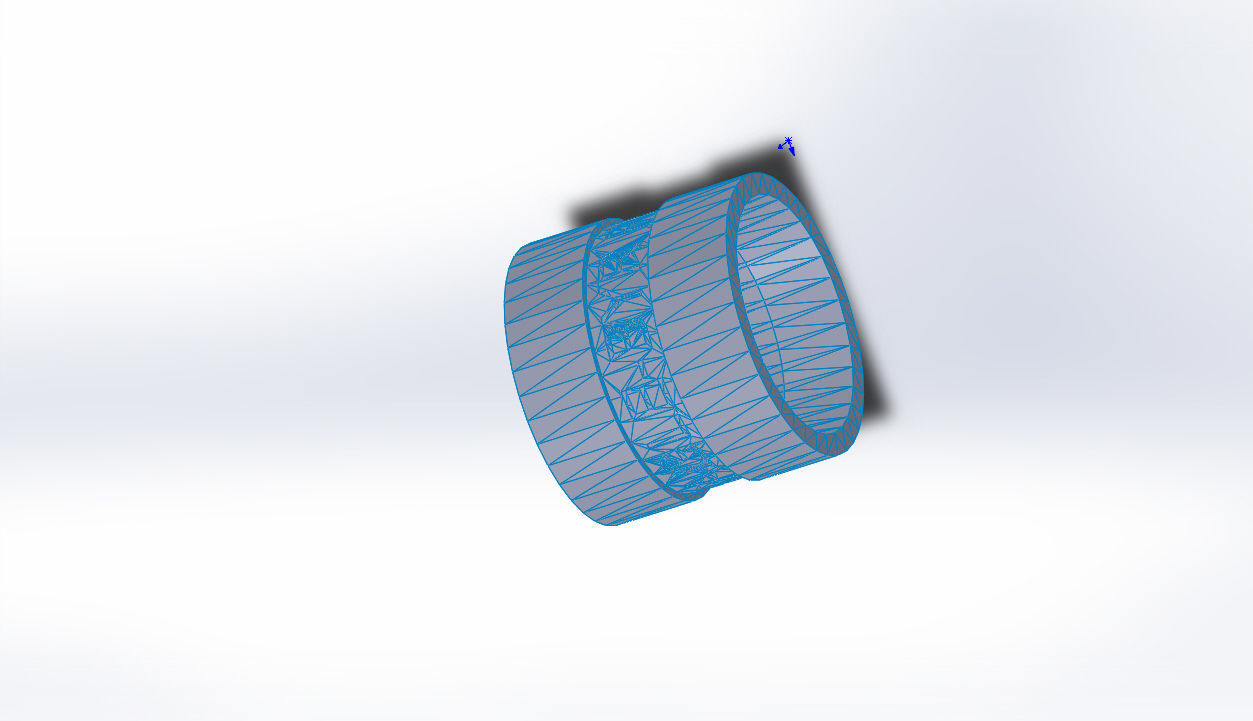 PRESS Straight connector M 1-2 x 16 3D model_7