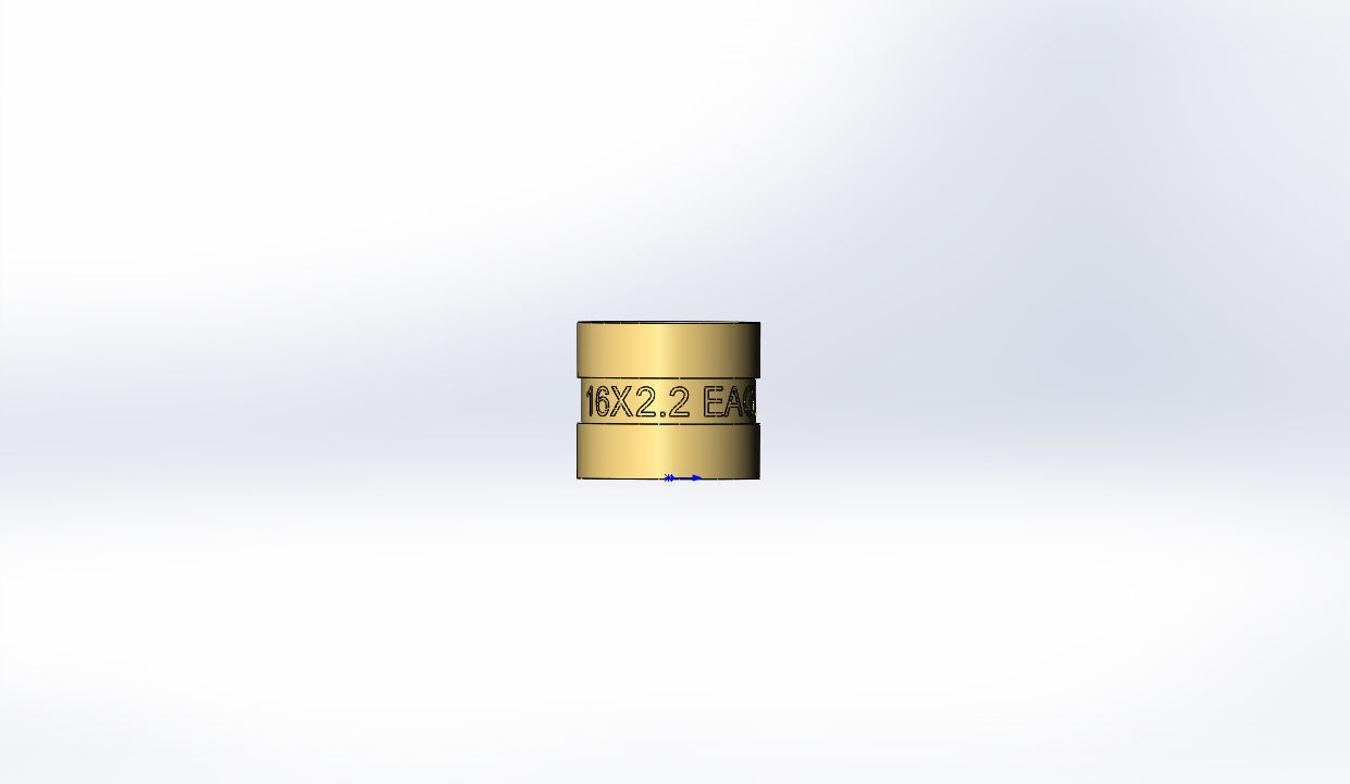 PRESS Straight connector M 1-2 x 16 3D model_4