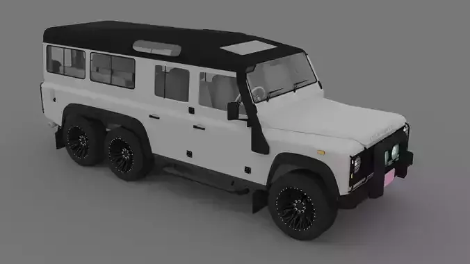 Defender 110 6x6 model