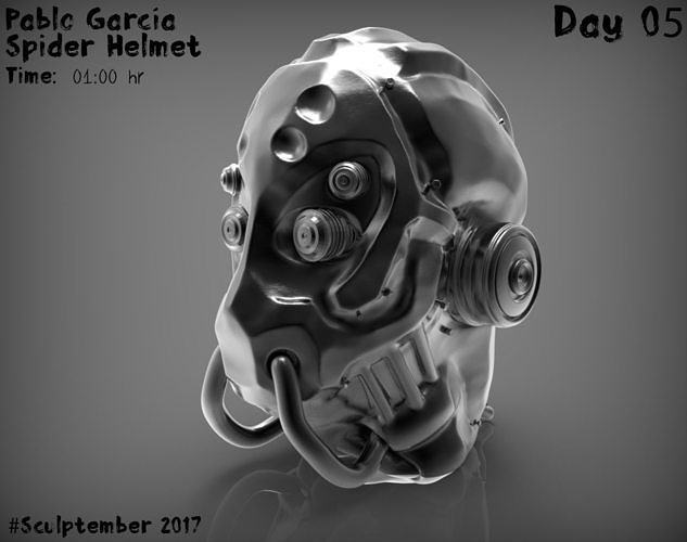 Sci-Fi Helmet 3D print model